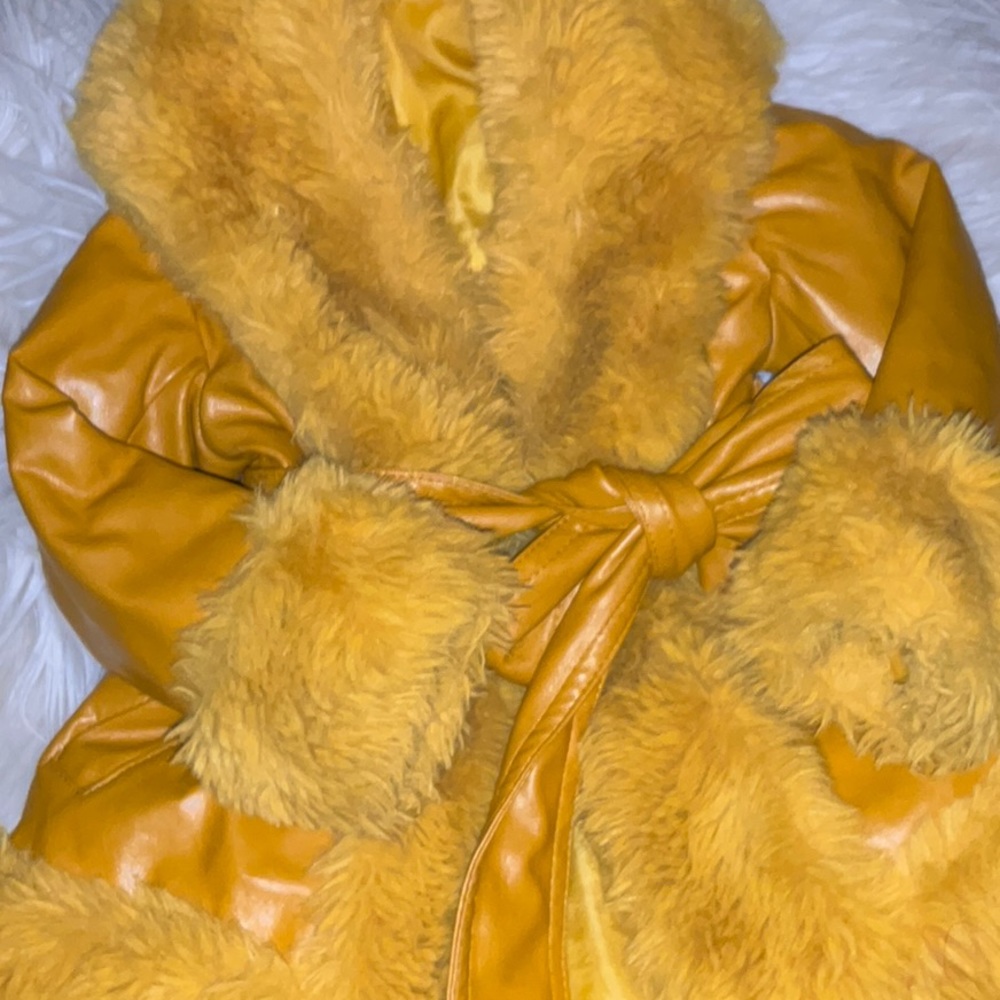 Mustard Yellow Coat - Picture 3 of 9